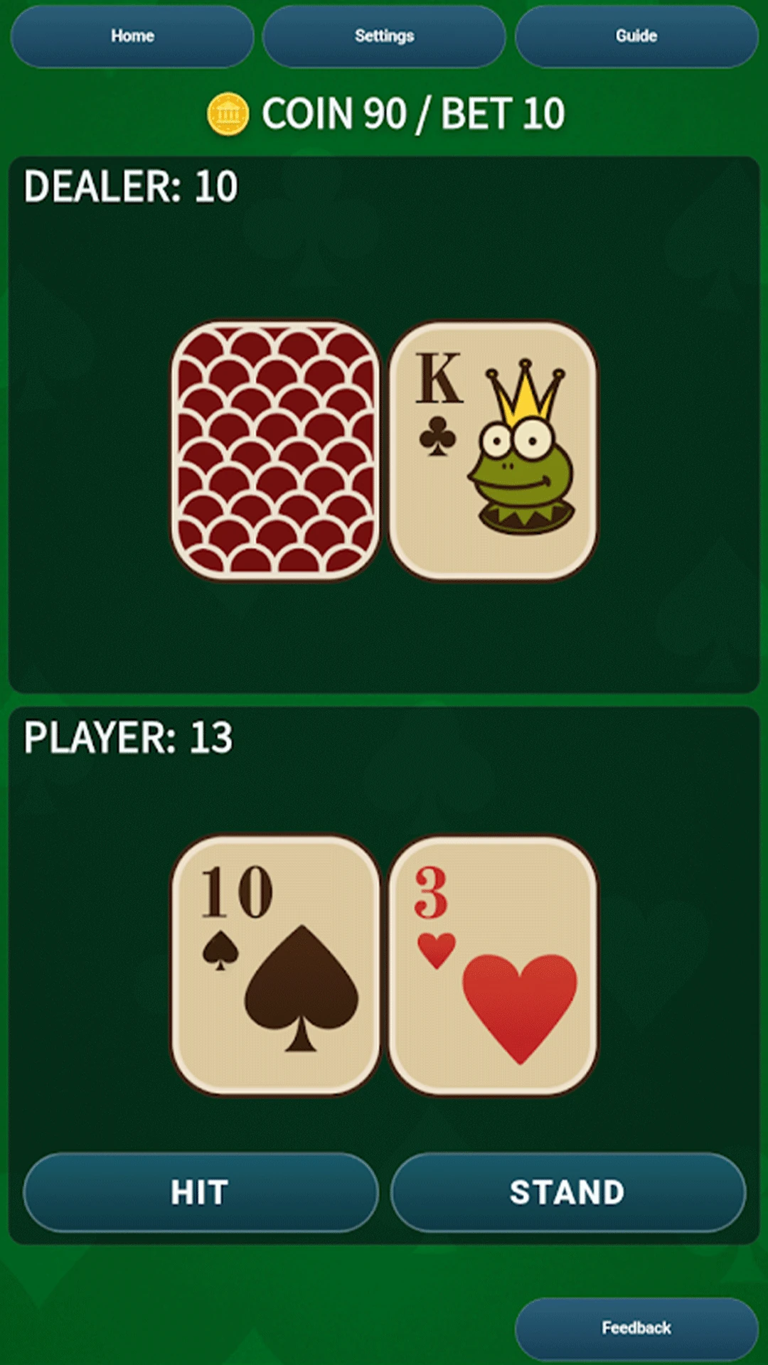 Funny Frog Poker screenshot 3