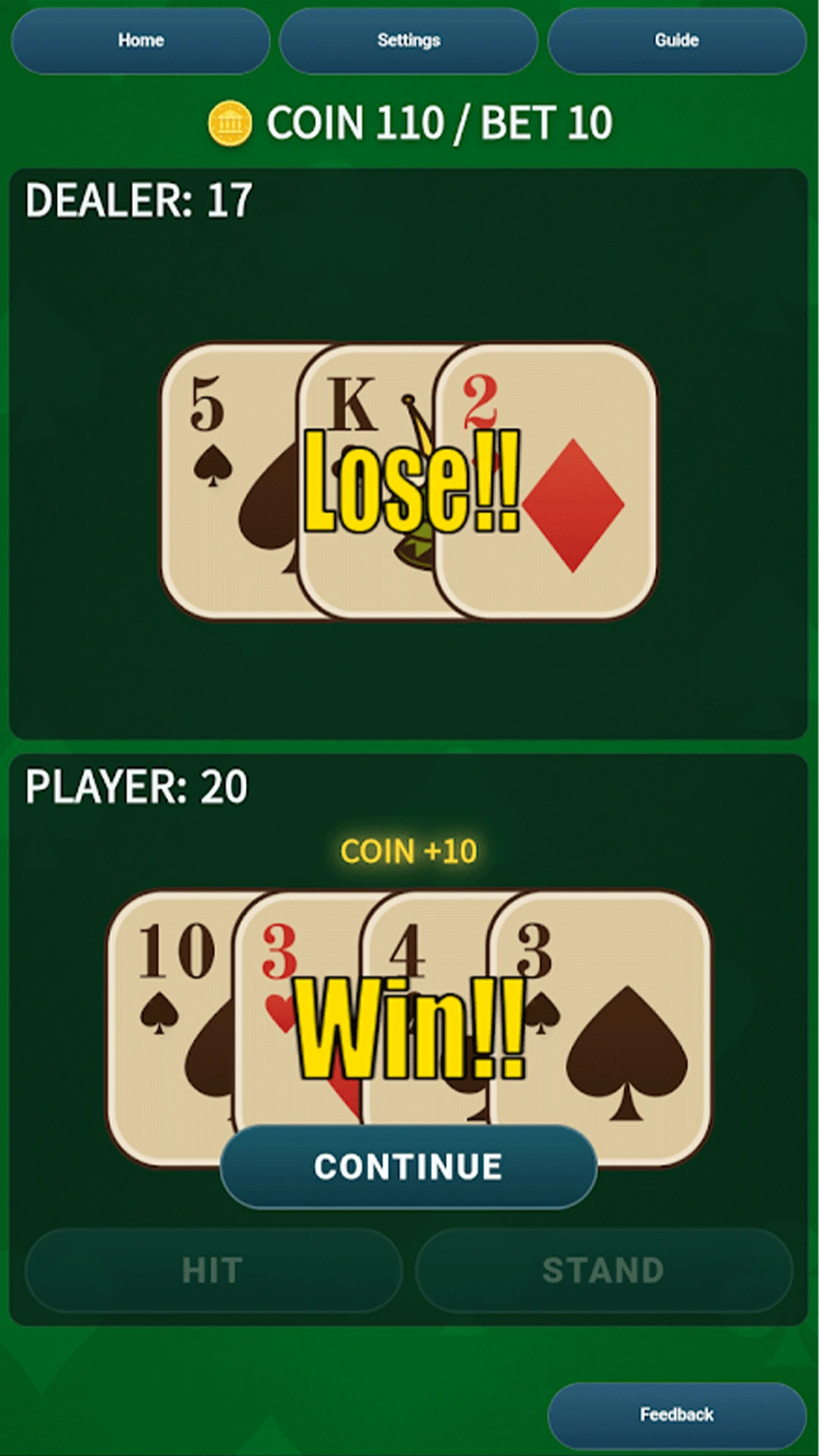 Funny Frog Poker screenshot 4