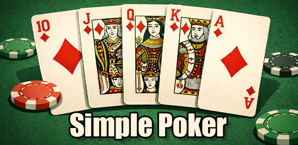 Simple Poker (Five-card draw)
