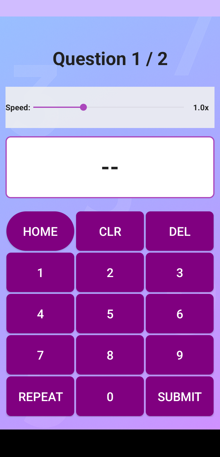 Number Quiz screenshot 2