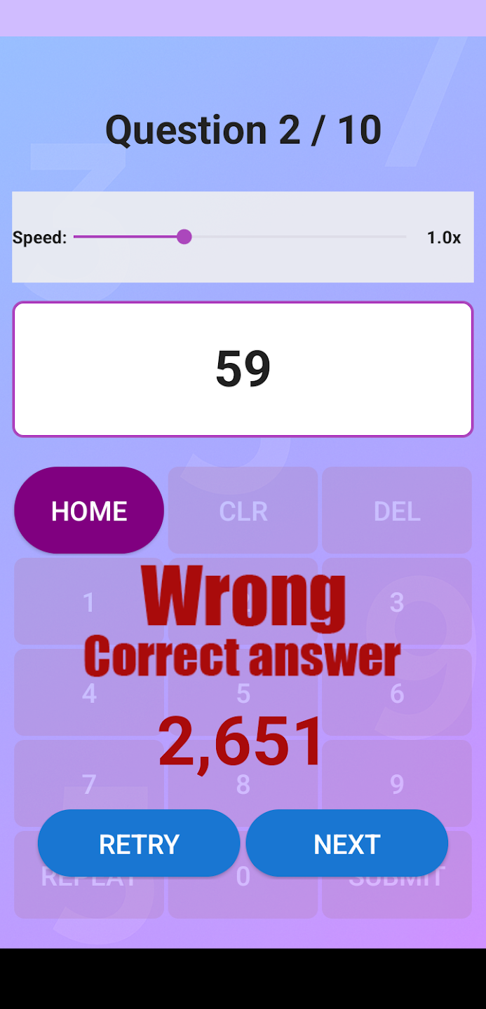 Number Quiz screenshot 4
