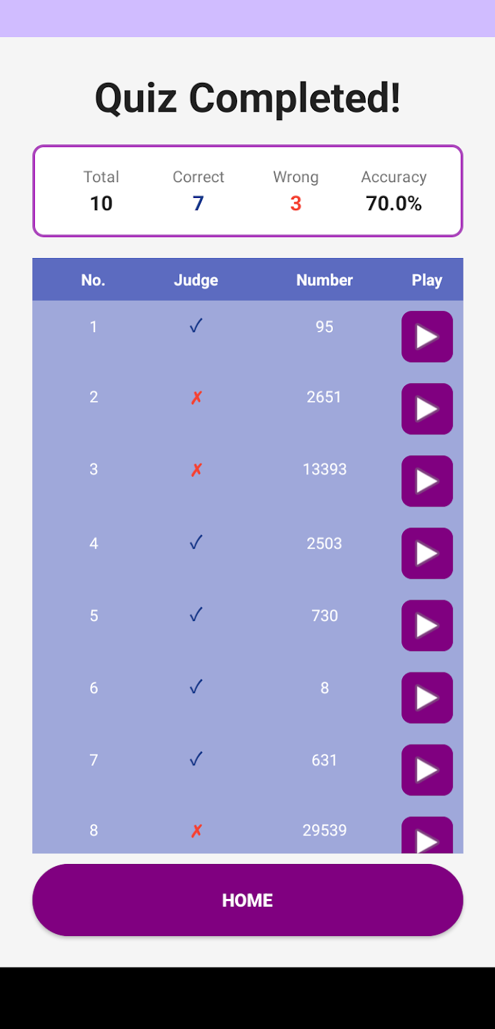 Number Quiz screenshot 5