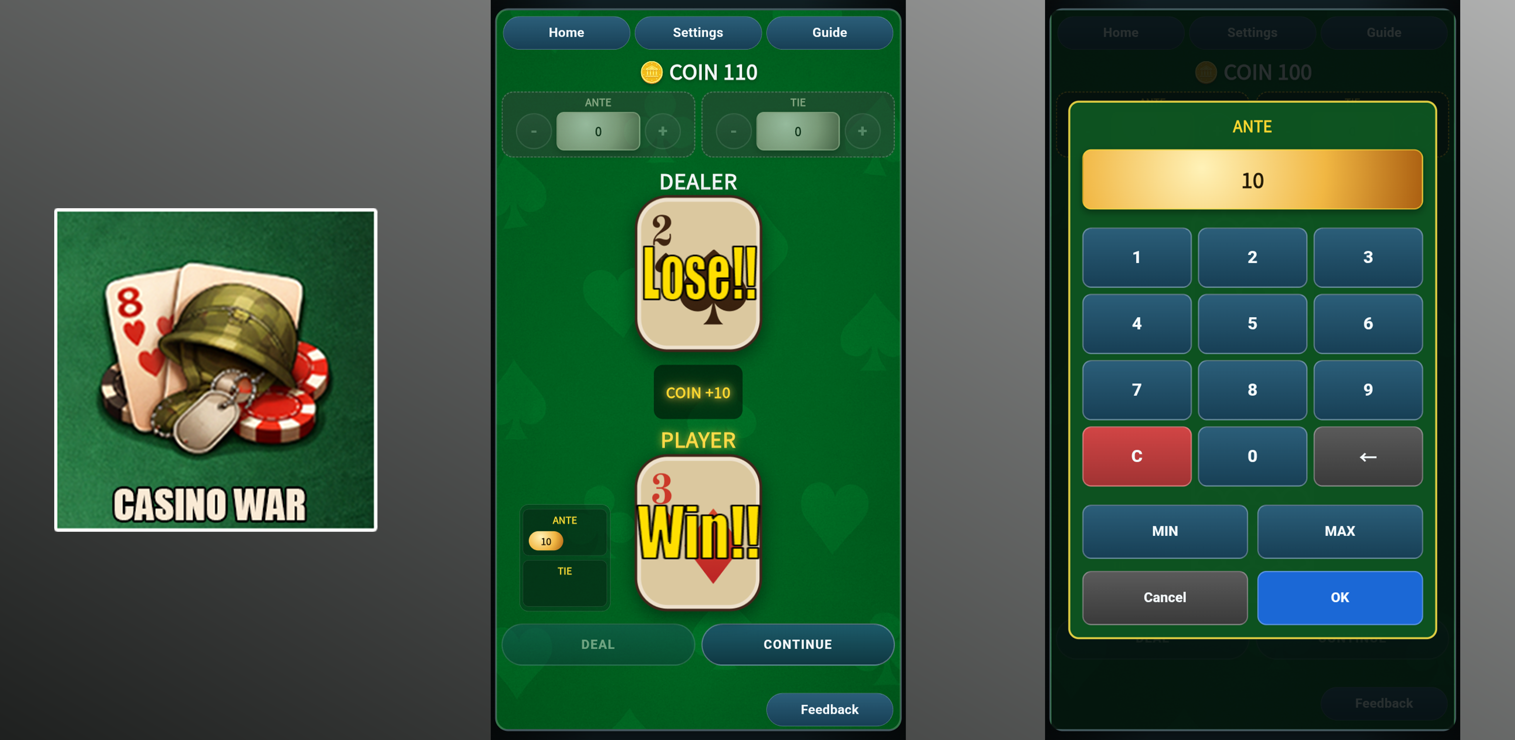 Funny Frog 3 in 1 Card Games screenshot 4