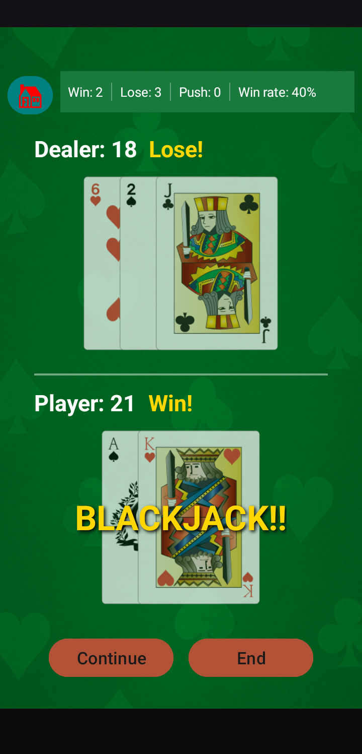 Simple Blackjack screenshot 7