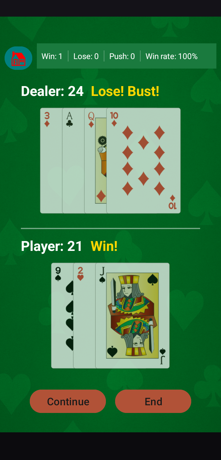 Simple Blackjack screenshot 7